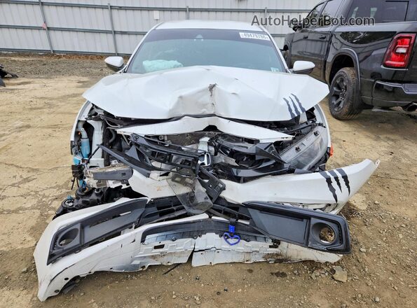 19XFC2F84ME003586 2021 HONDA CIVIC White Widok z przodu