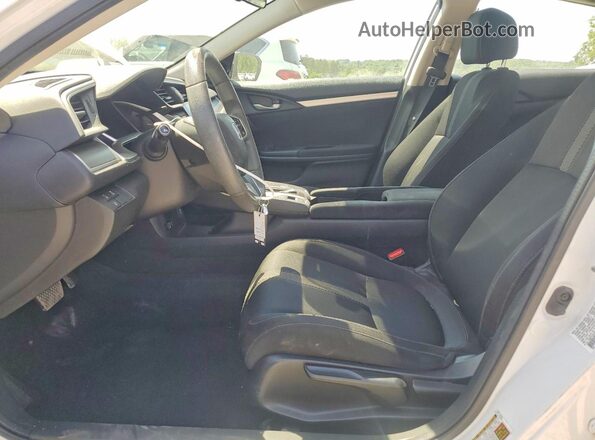 19XFC2F85GE001902 2016 HONDA CIVIC White Widok wnętrza z przodu