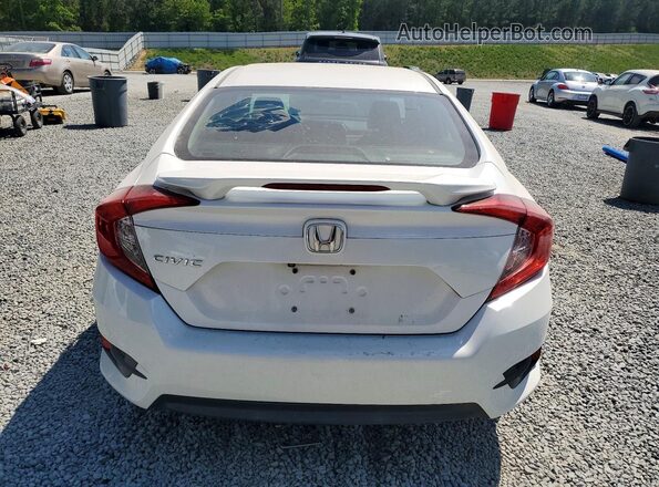 19XFC2F85GE001902 2016 HONDA CIVIC White Widok z tyłu