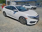 2016 Honda Civic Ex White vin: 19XFC2F85GE001902