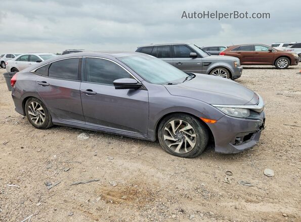 19XFC2F85HE005501 2017 HONDA CIVIC Серый Передняя правая четверть