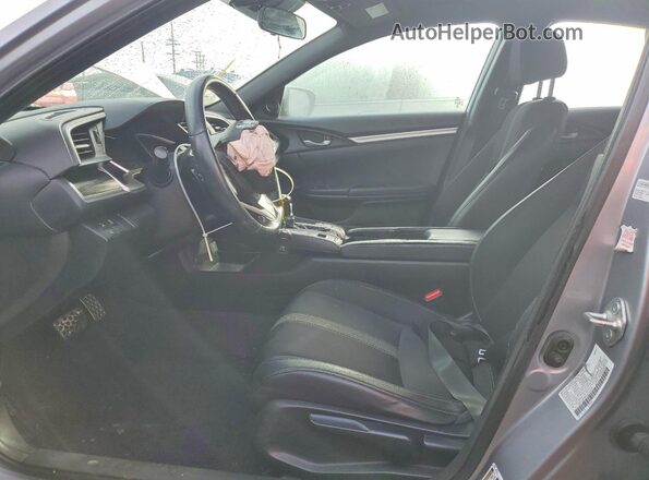 19XFC2F85ME202405 2021 HONDA CIVIC Silver წინა სალონის ხედი