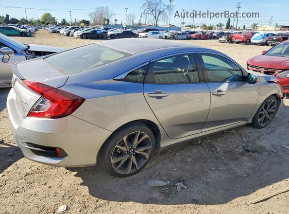 19XFC2F85ME202405 2021 HONDA CIVIC Silver უკანა მარჯვენა