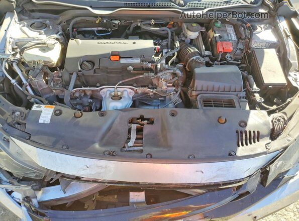 19XFC2F85ME202405 2021 HONDA CIVIC Silver უკანა სალონის ხედი