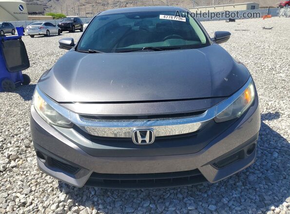 19XFC2F86HE003790 2017 HONDA CIVIC Серый Вид спереди