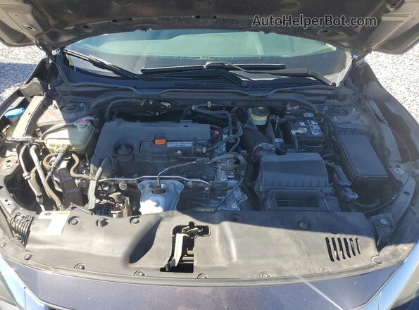 19XFC2F86HE003790 2017 HONDA CIVIC Серый Вид задней части салона