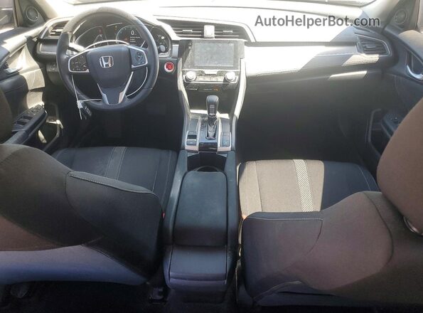 19XFC2F86HE003790 2017 HONDA CIVIC Серый Вид панели приборов