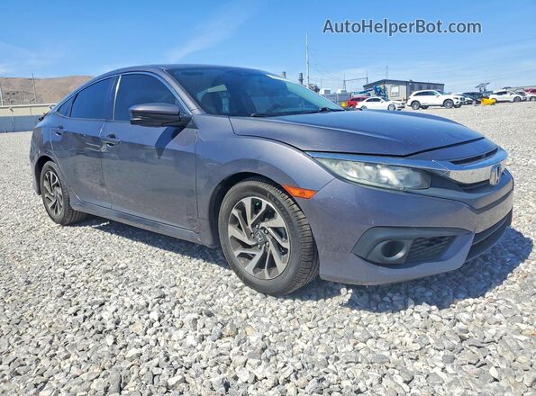 19XFC2F86HE003790 2017 HONDA CIVIC Серый Передняя правая четверть
