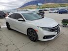 2019 Honda Civic Sport White vin: 19XFC2F86KE017308