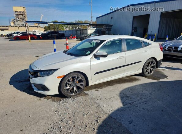 19XFC2F86LE014250 2020 HONDA CIVIC White Front left