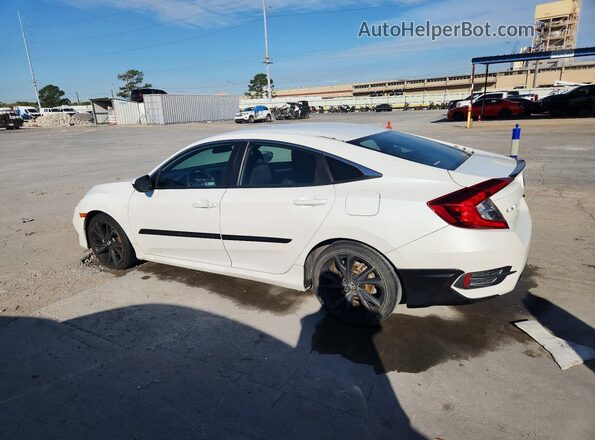 19XFC2F86LE014250 2020 HONDA CIVIC White Rear left