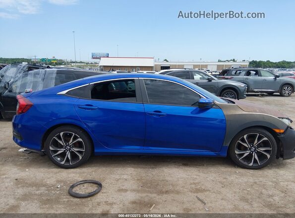 19XFC2F87LE015262 2020 HONDA CIVIC Blue 360 interior view