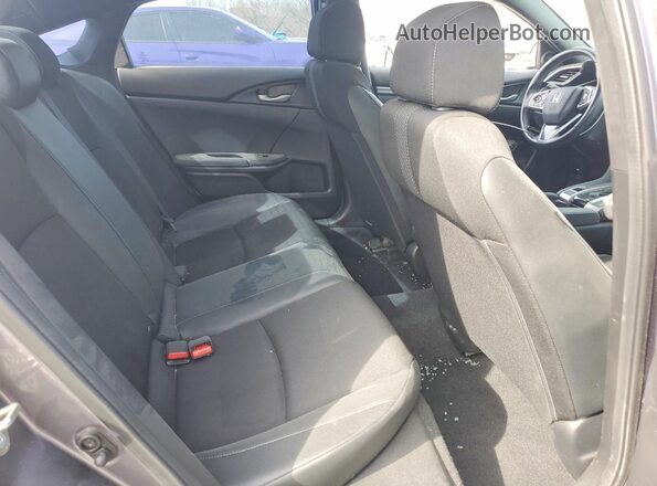 19XFC2F87LE017674 2020 HONDA CIVIC Gray Widok tylnych siedzeń