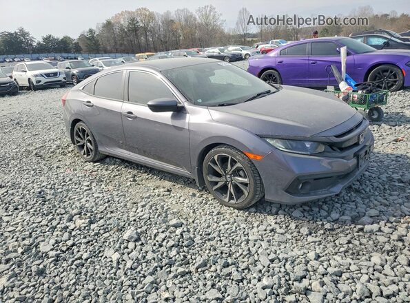 19XFC2F87LE017674 2020 HONDA CIVIC Gray Przód prawy