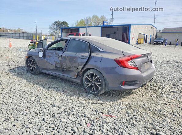 19XFC2F87LE017674 2020 HONDA CIVIC Gray Tył lewy