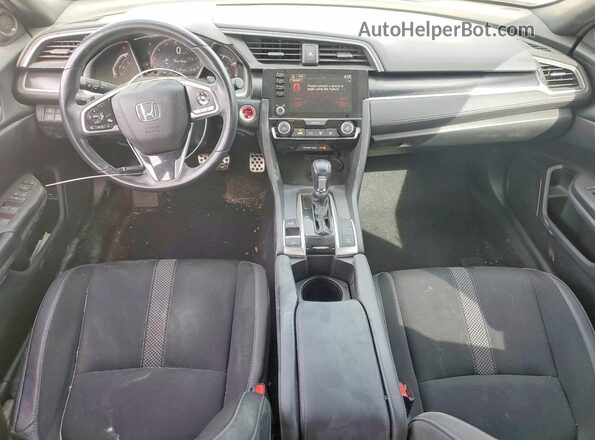 19XFC2F87LE017674 2020 HONDA CIVIC Gray Widok deski rozdzielczej