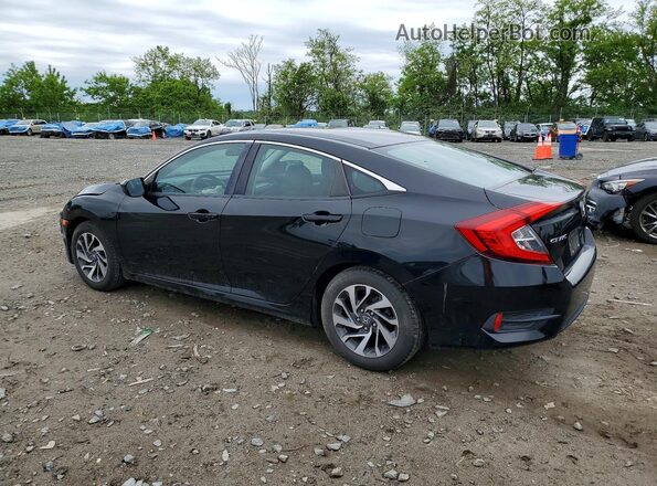 19XFC2F88GE226329 2016 HONDA CIVIC Black Հետևի ձախ