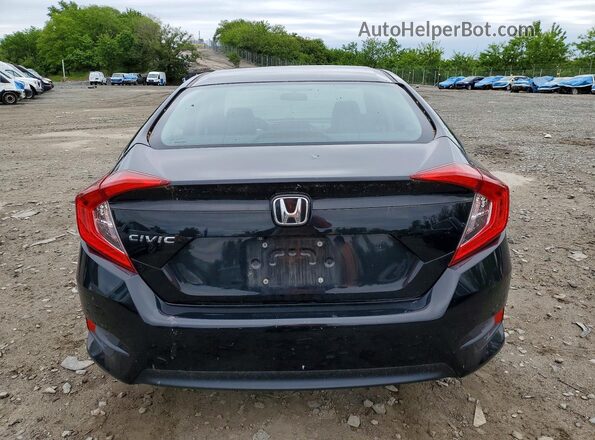 19XFC2F88GE226329 2016 HONDA CIVIC Black Հետևի տեսք