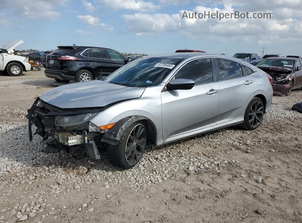 19XFC2F89LE010497 2020 HONDA CIVIC Silver Przód lewy