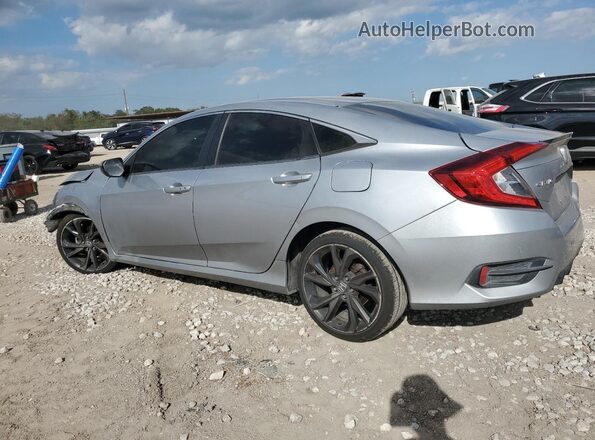 19XFC2F89LE010497 2020 HONDA CIVIC Silver Tył lewy