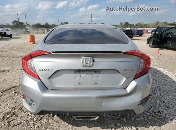 19XFC2F89LE010497 2020 HONDA CIVIC Silver Widok z tyłu