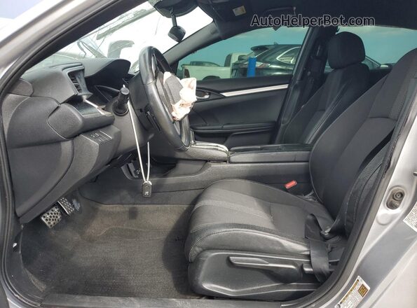 19XFC2F89LE010497 2020 HONDA CIVIC Silver Widok wnętrza z przodu