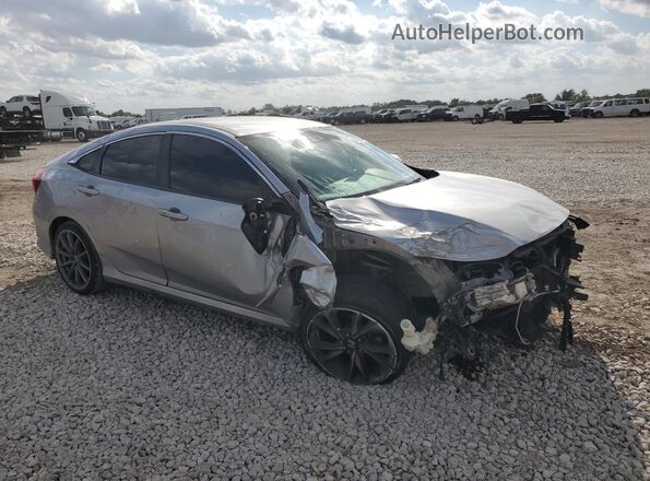 19XFC2F89LE010497 2020 HONDA CIVIC Silver Przód prawy