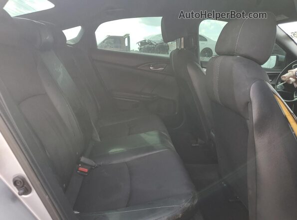 19XFC2F89LE010497 2020 HONDA CIVIC Silver Widok tylnych siedzeń