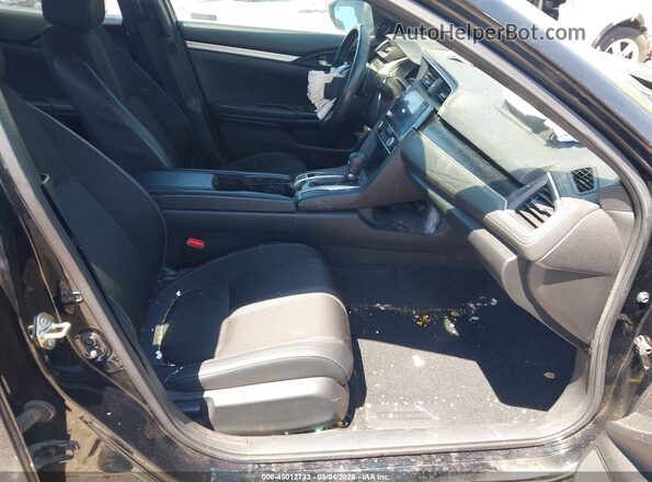 19XFC2F8XLE016969 2020 HONDA CIVIC Черный Вид салона спереди