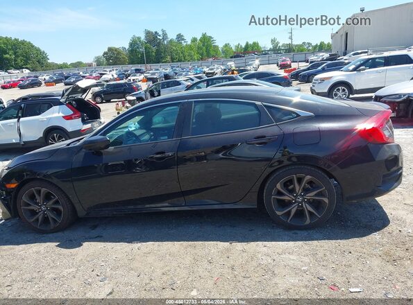 19XFC2F8XLE016969 2020 HONDA CIVIC Черный Панорамный вид салона 360°