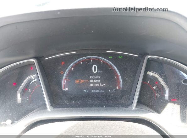 19XFC2F8XLE016969 2020 HONDA CIVIC Черный Вид задних сидений