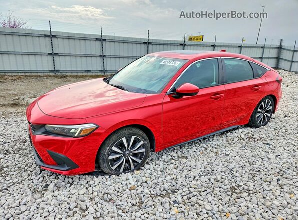 19XFL1H73PE005865 2023 HONDA CIVIC Красный Передняя левая четверть