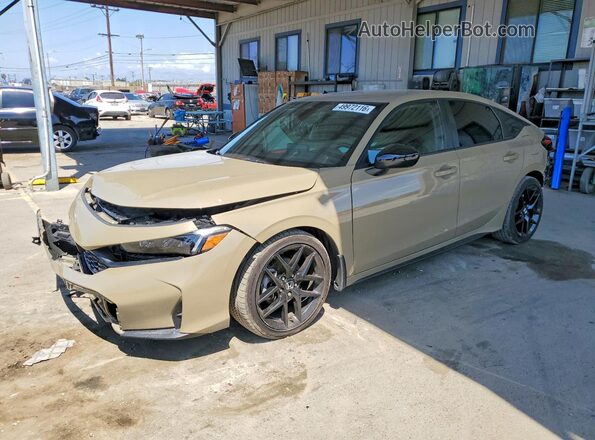 19XFL2H80SE017060 2025 HONDA CIVIC Желто-коричневый Передняя левая четверть
