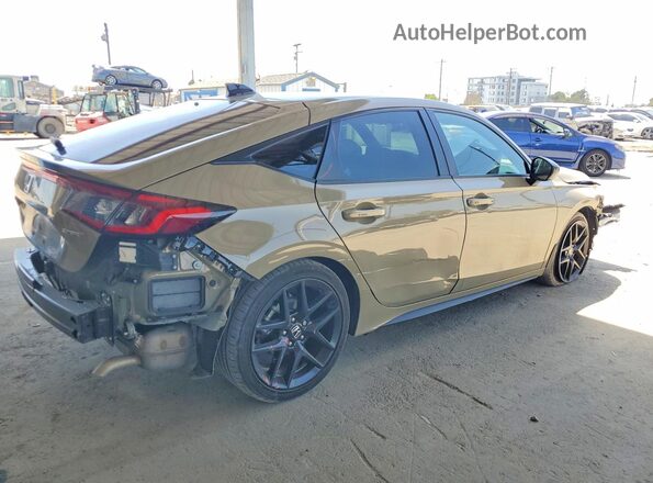 19XFL2H80SE017060 2025 HONDA CIVIC Желто-коричневый Задняя правая четверть
