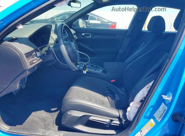 19XFL2H81RE033553 2024 HONDA CIVIC Синий Вид салона спереди