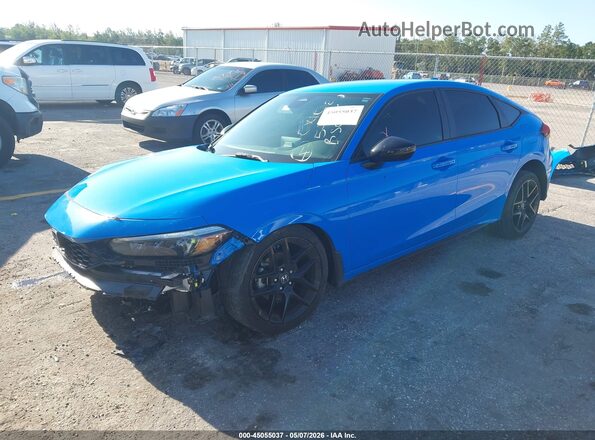 19XFL2H83SE010488 2025 HONDA CIVIC SEDAN Blue Передня ліва чверть