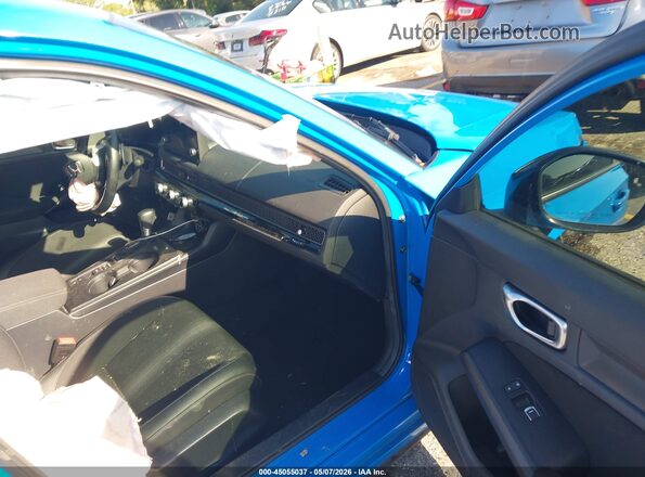 19XFL2H83SE010488 2025 HONDA CIVIC SEDAN Blue Вид салону спереду