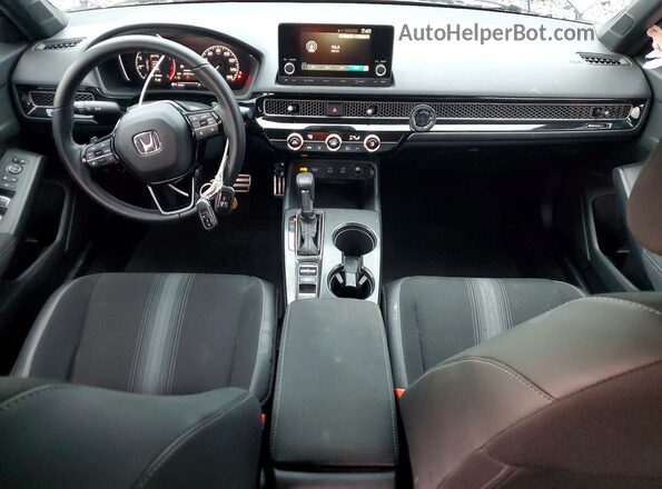 19XFL2H83SE010653 2025 HONDA CIVIC Gray Widok deski rozdzielczej
