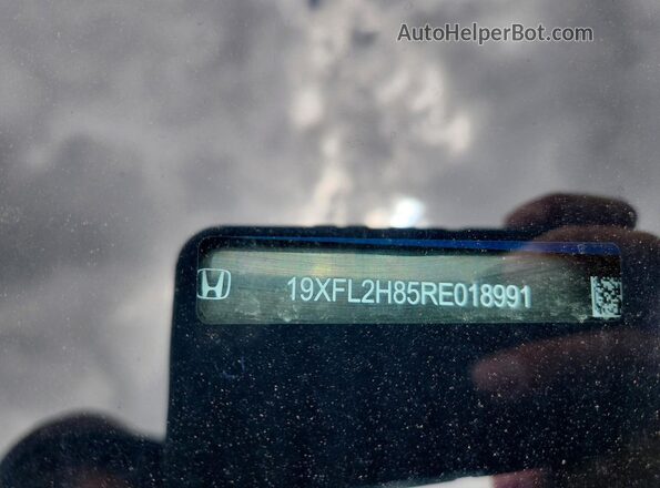 19XFL2H85RE018991 2024 HONDA CIVIC Синий Вид подкапотного пространства
