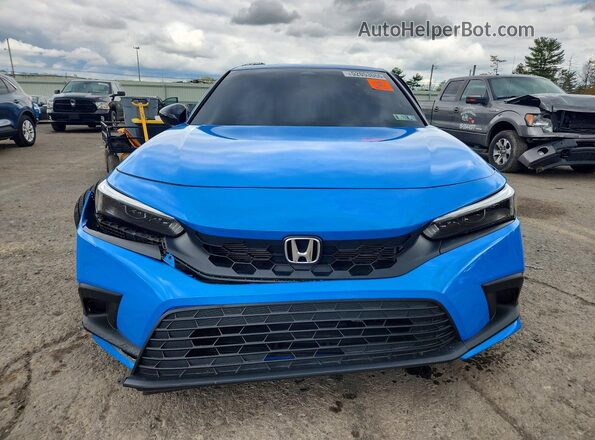 19XFL2H85RE018991 2024 HONDA CIVIC Синий Вид спереди