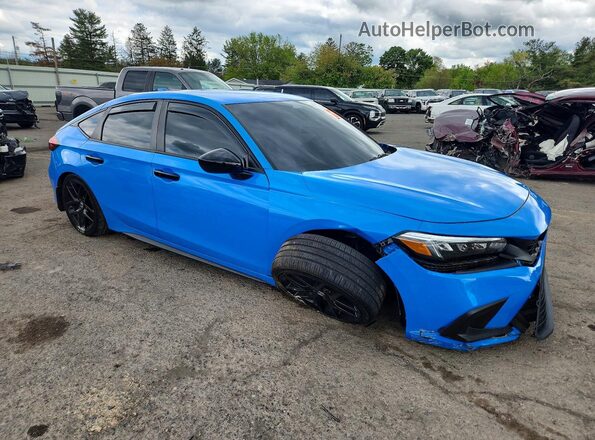 19XFL2H85RE018991 2024 HONDA CIVIC Синий Передняя правая четверть