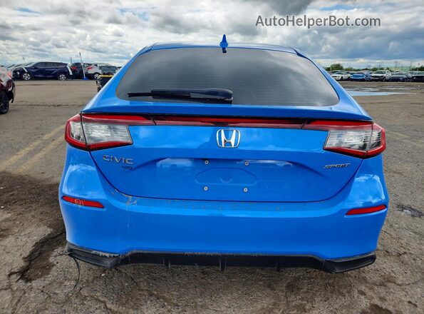 19XFL2H85RE018991 2024 HONDA CIVIC Синий Вид сзади