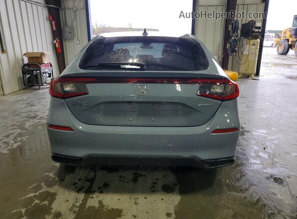 19XFL2H86PE017975 2023 HONDA CIVIC Blue Вид ззаду