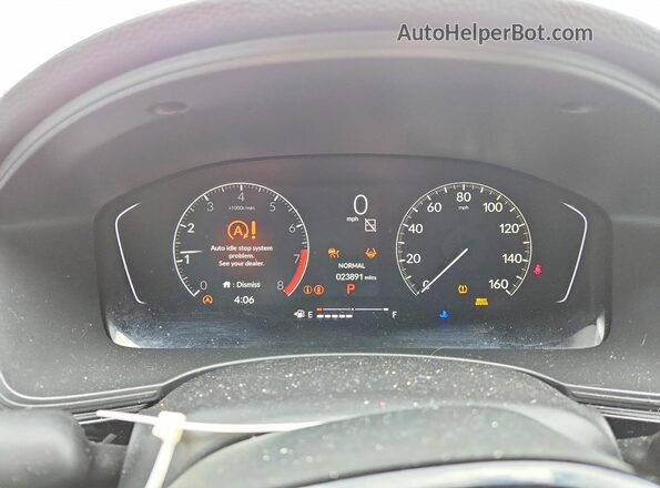 19XFL2H87PE020920 2023 HONDA CIVIC Белый Вид щитка приборов