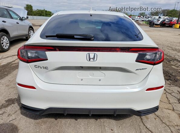 19XFL2H87PE020920 2023 HONDA CIVIC Белый Вид сзади
