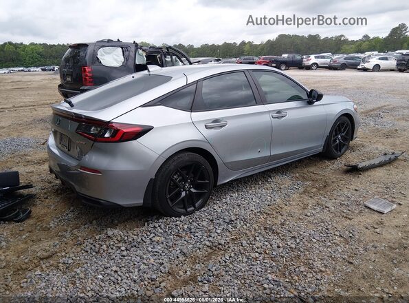 19XFL4H85SE007782 2025 HONDA CIVIC HYBRID Серебряный Задняя правая четверть