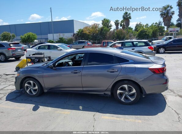 19XZE4F50KE006460 2019 HONDA INSIGHT Серый Панорамный вид салона 360°