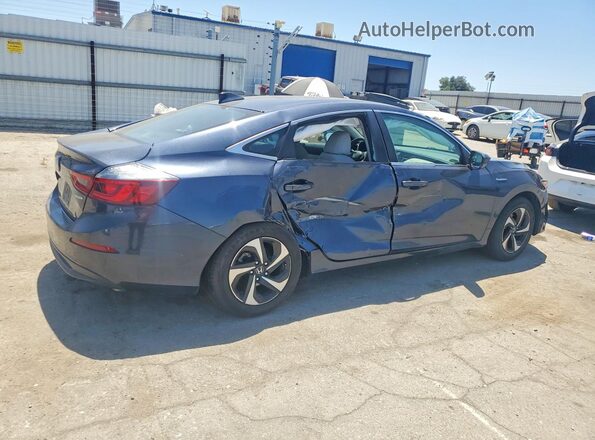 19XZE4F50ME002301 2021 HONDA INSIGHT Синий Задняя правая четверть