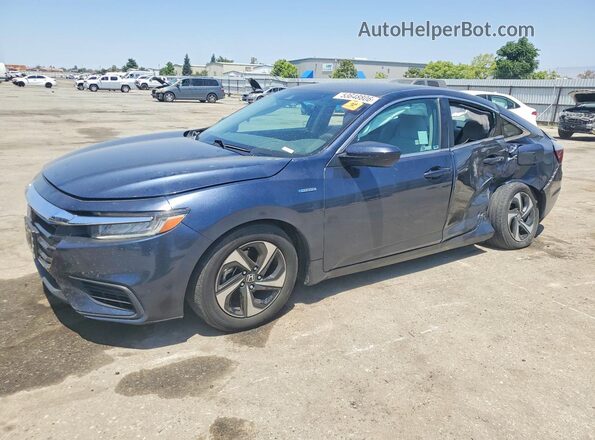 19XZE4F50ME002301 2021 HONDA INSIGHT Синий Передняя левая четверть