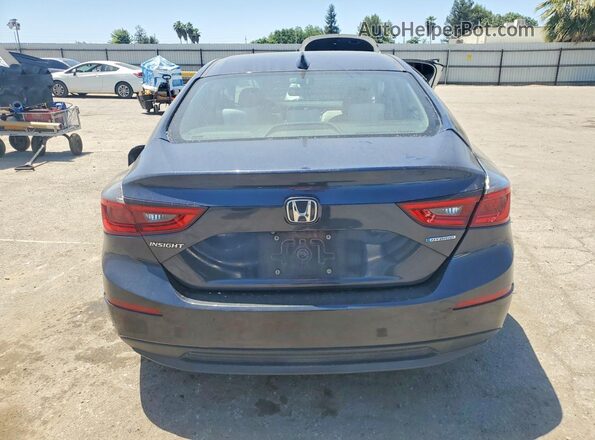 19XZE4F50ME002301 2021 HONDA INSIGHT Синий Вид сзади